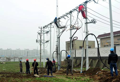 架空電纜敷設(shè)要求及施工方案